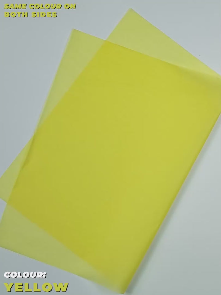 Compostable Yellow Tissue Paper