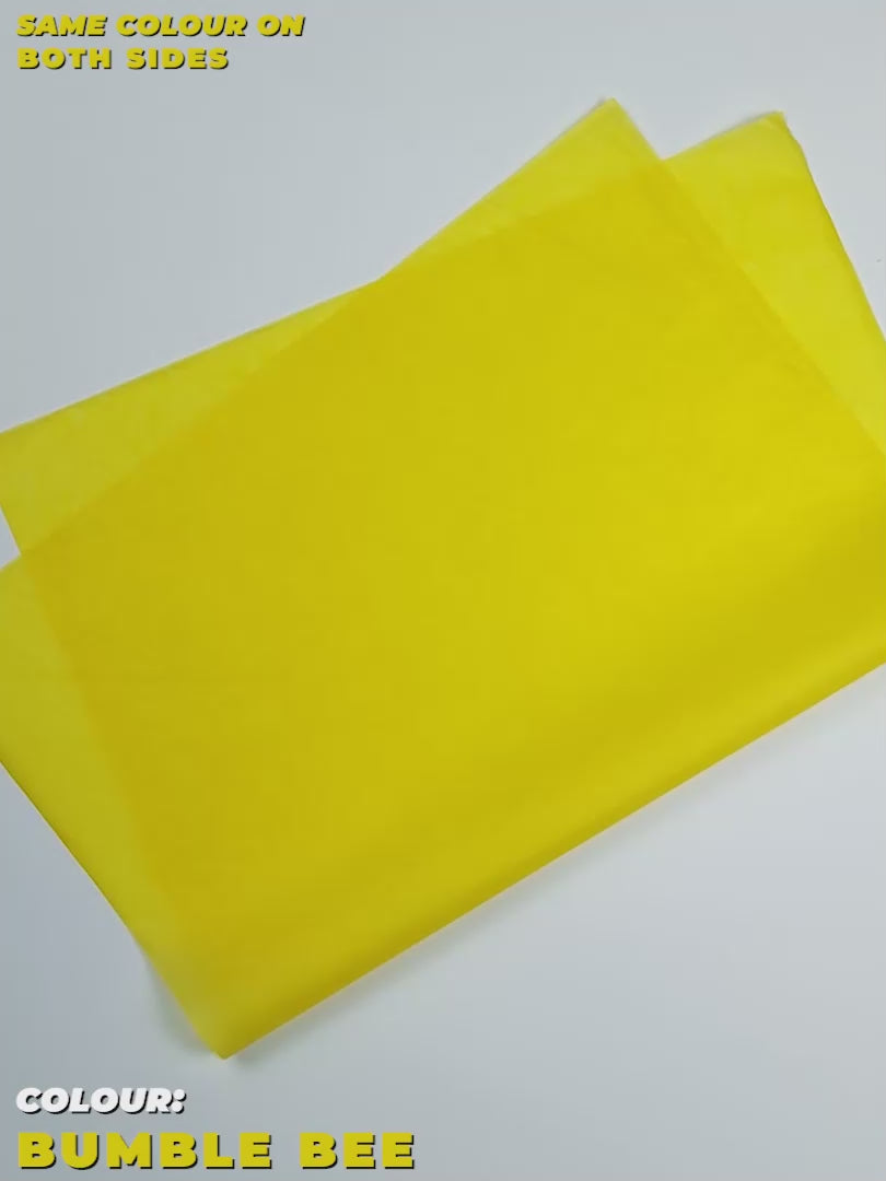 Compostable Bumblebee Tissue Paper