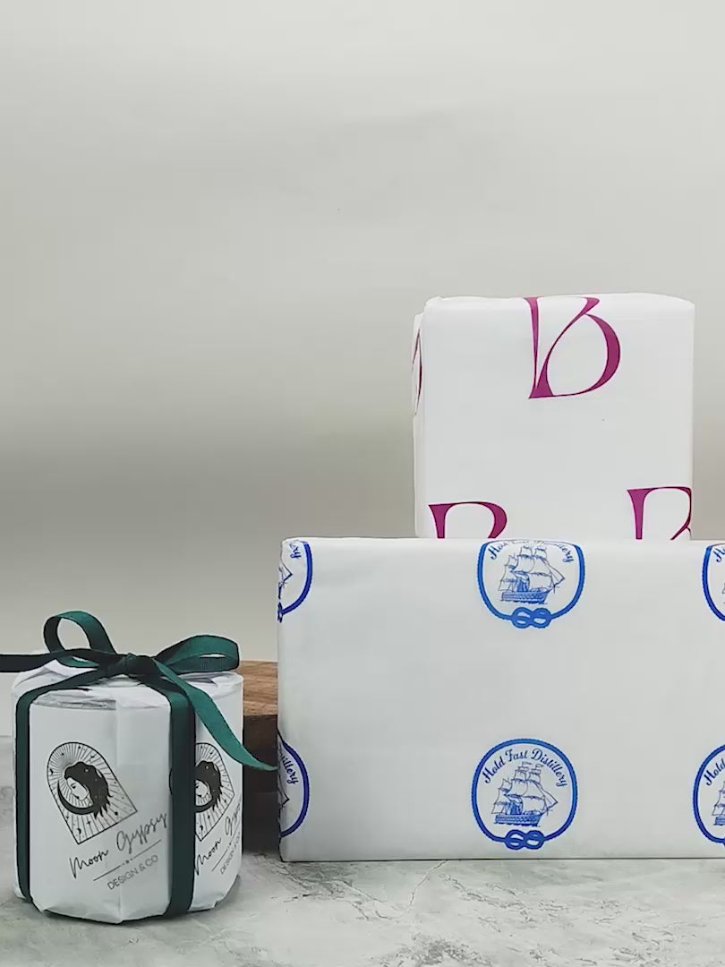 wrapping paper | tissue paper | custom wrapping paper | custom tissue paper | coloured tissue paper | printed tissue paper | design tissue paper | eco friendly tissue paper | compostable tissue paper | logo tissue paper