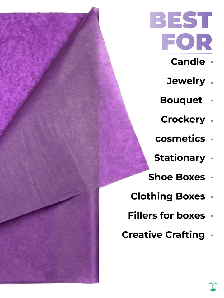 Tissue Paper (Violet) for Sustainable Packaging