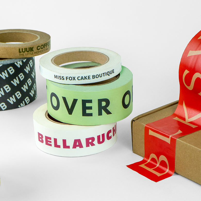 Custom Paper Packing Tape. Self Adhesive & Eco-Friendly. Supr Pack