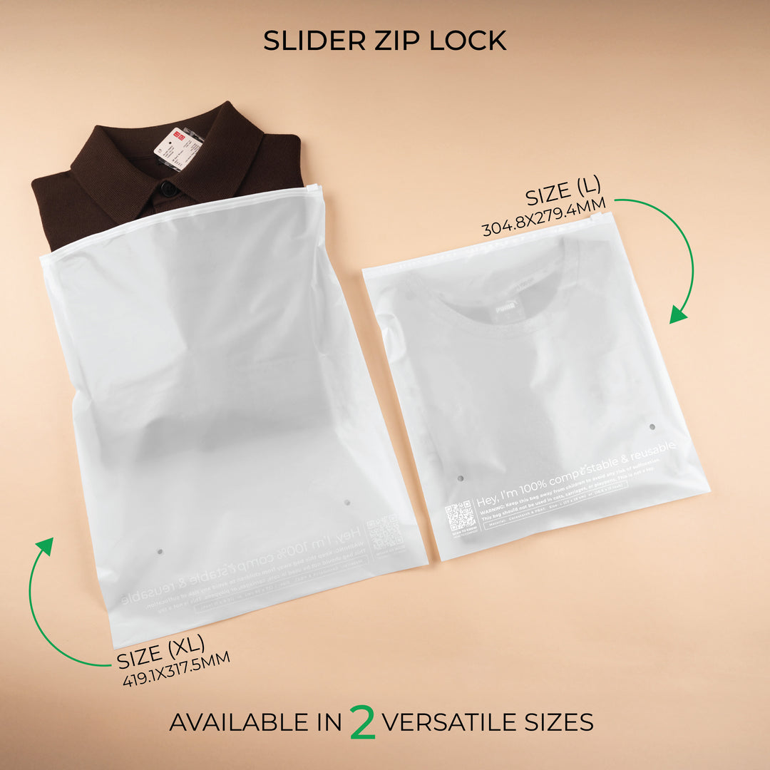 Compostable Zip Lock Bags for Eco-friendly Packaging
