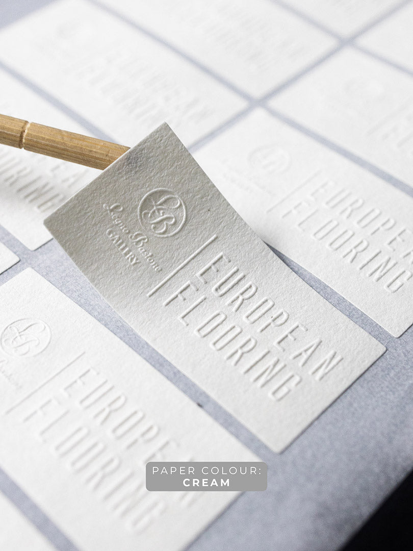 Blind Custom Embossed Stickers & Labels MOQ-250 Stickers