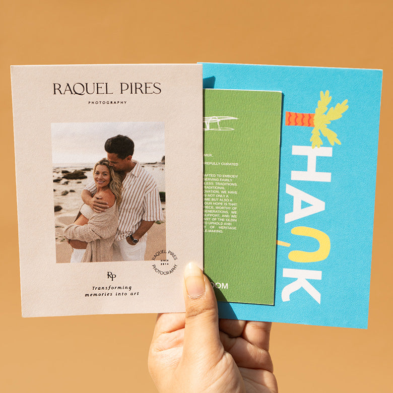 Custom Cards - Eco-Friendly Premium Textured Paper. – Supr Pack