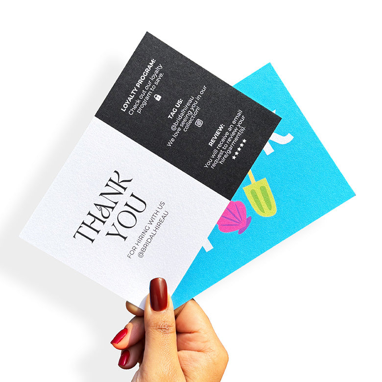Custom Cards - Eco-Friendly Premium Textured Paper. – Supr Pack