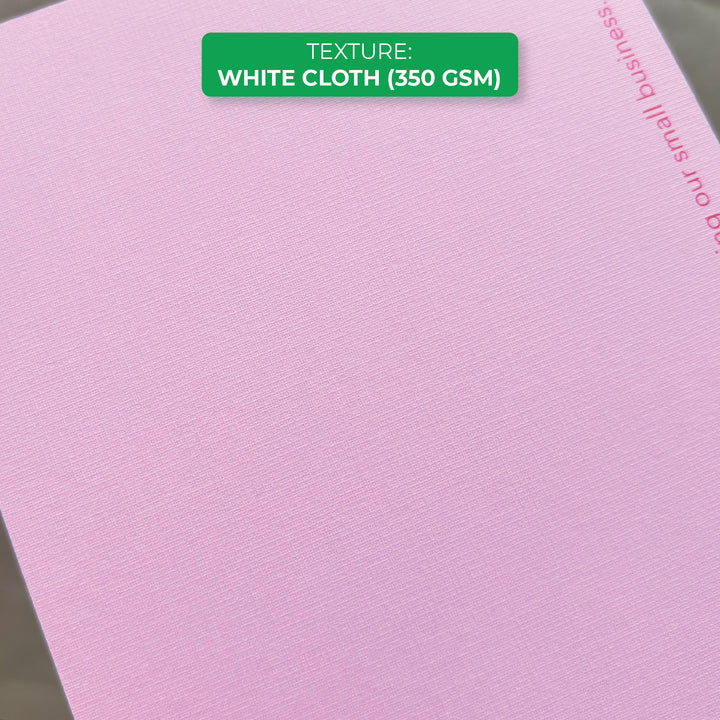 Luxe Custom Cards. Emboss, Letterpress & 3D foil