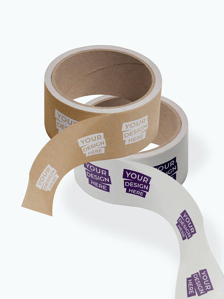 Custom Eco-friendly Water Activated Tape With Low Minimums