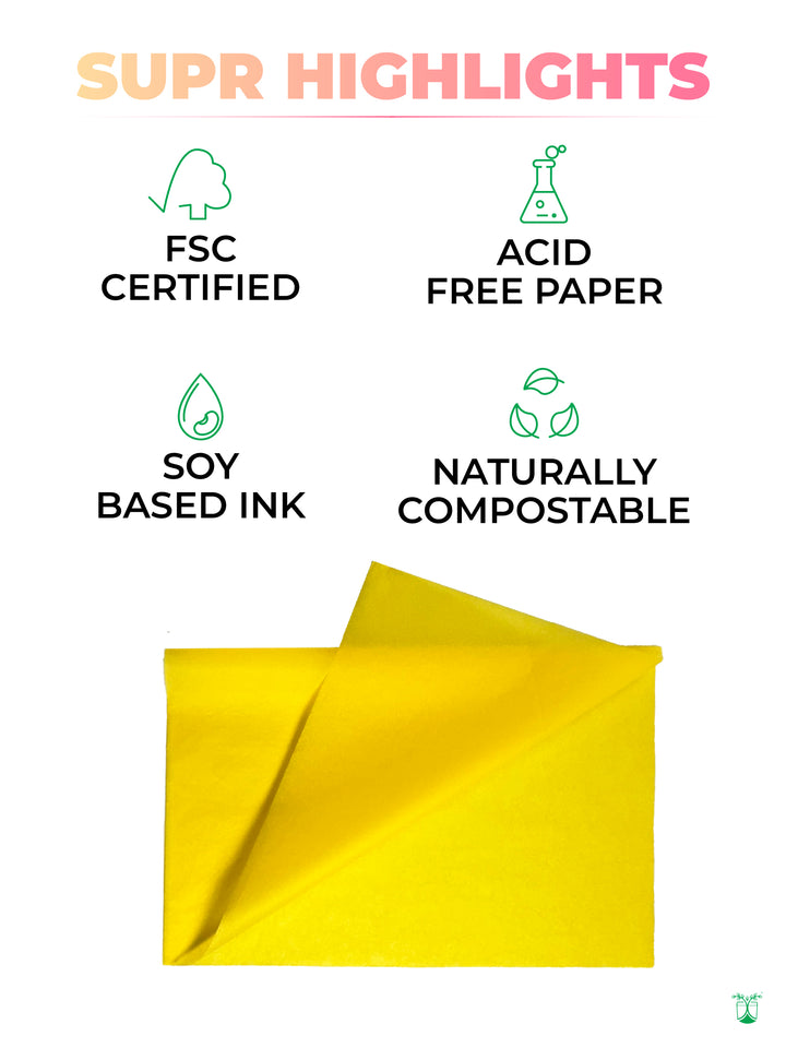 Eco Friendly Bubmlebee Tissue Paper
